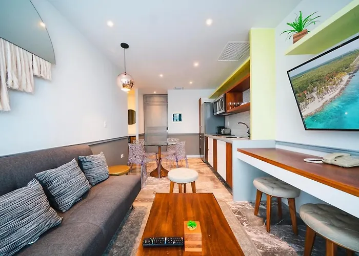 Singular Joy #203 - 1Br Rooftop Pool & Ocean View * Playa del Carmen